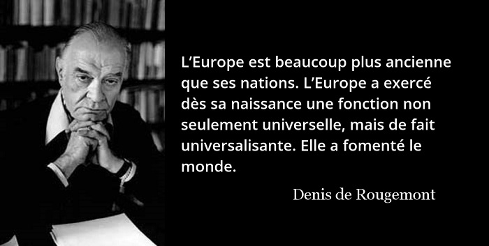 Denis de Rougemont citation