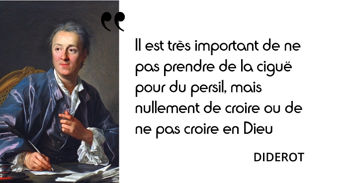 Diderot citation Dieu