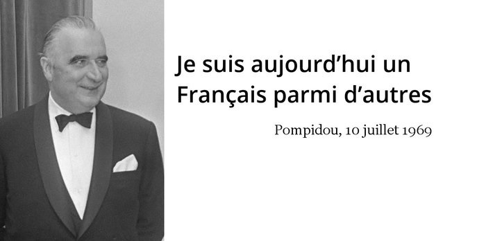 Georges Pompidou citation