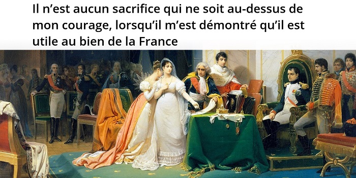 Napoléon citation divorce