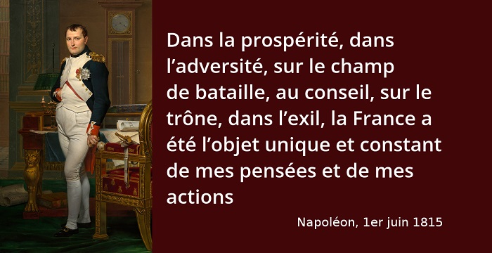 Napoléon citation France