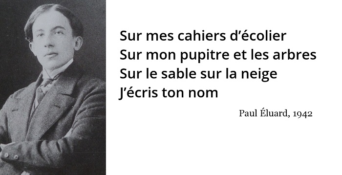 Paul Eluard citation liberté