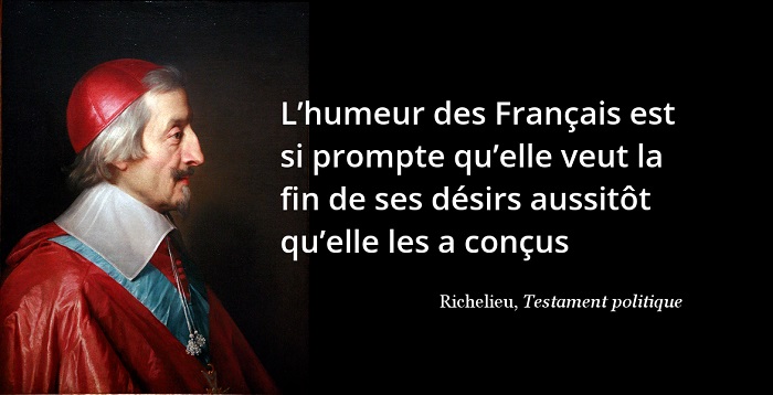 Richelieu citation francais