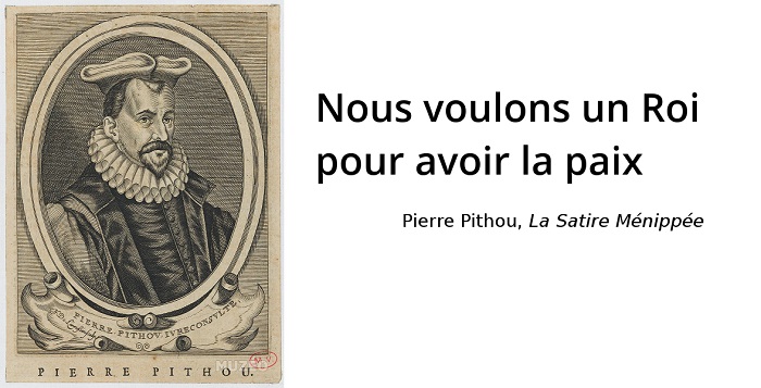 Pierre Pithou citation roi