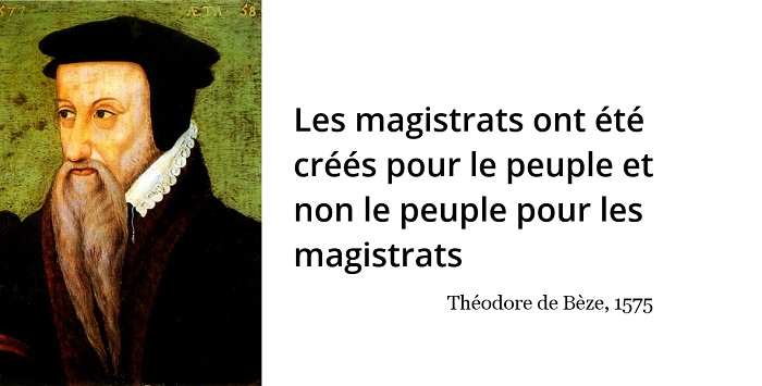 Théodore de Bèze citation peuple