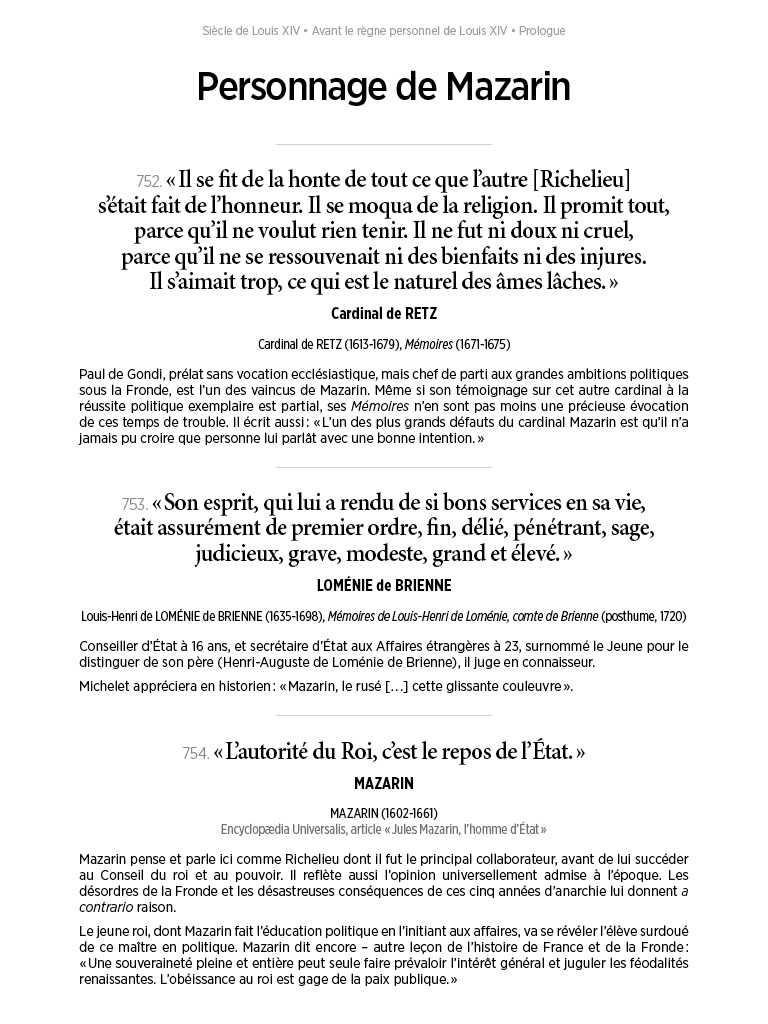 L'Histoire en citations - volume 3 - 9/20