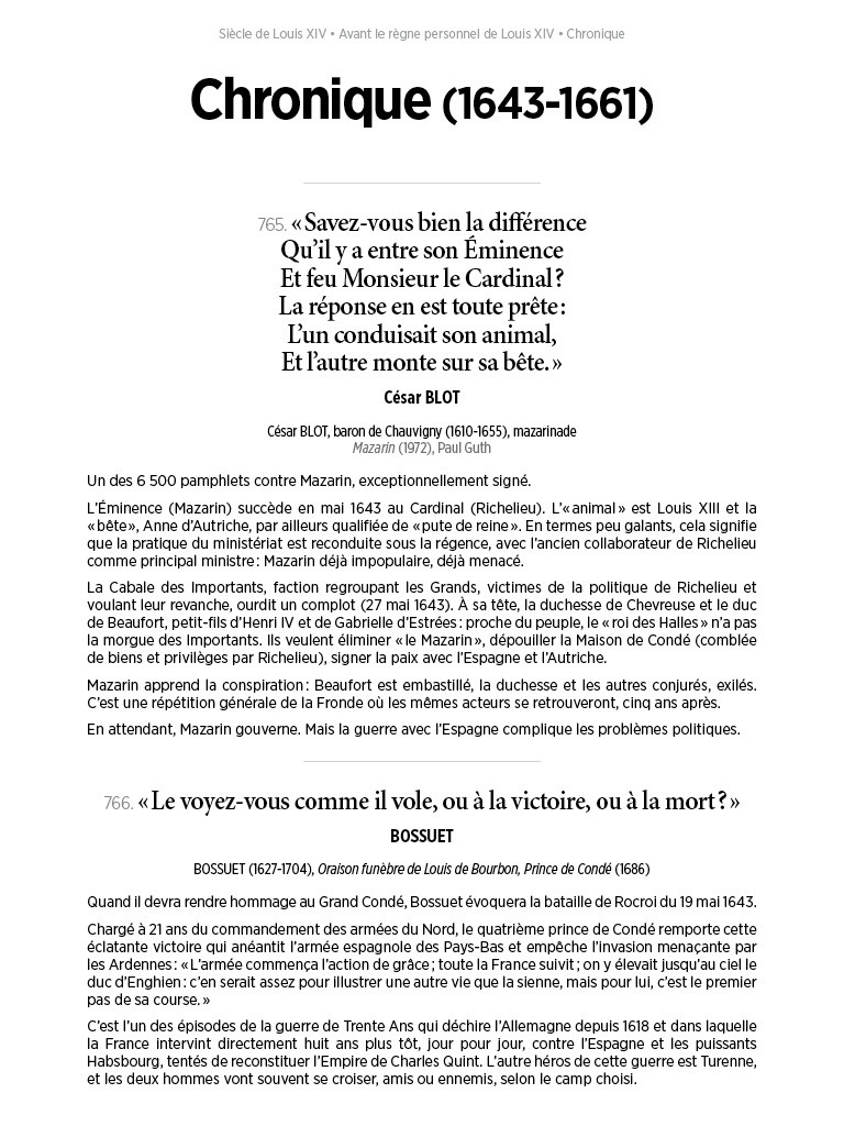 L'Histoire en citations - volume 3 - 14/20