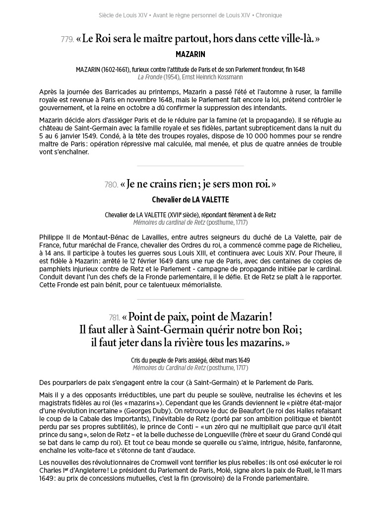 L'Histoire en citations - volume 3 - 19/20