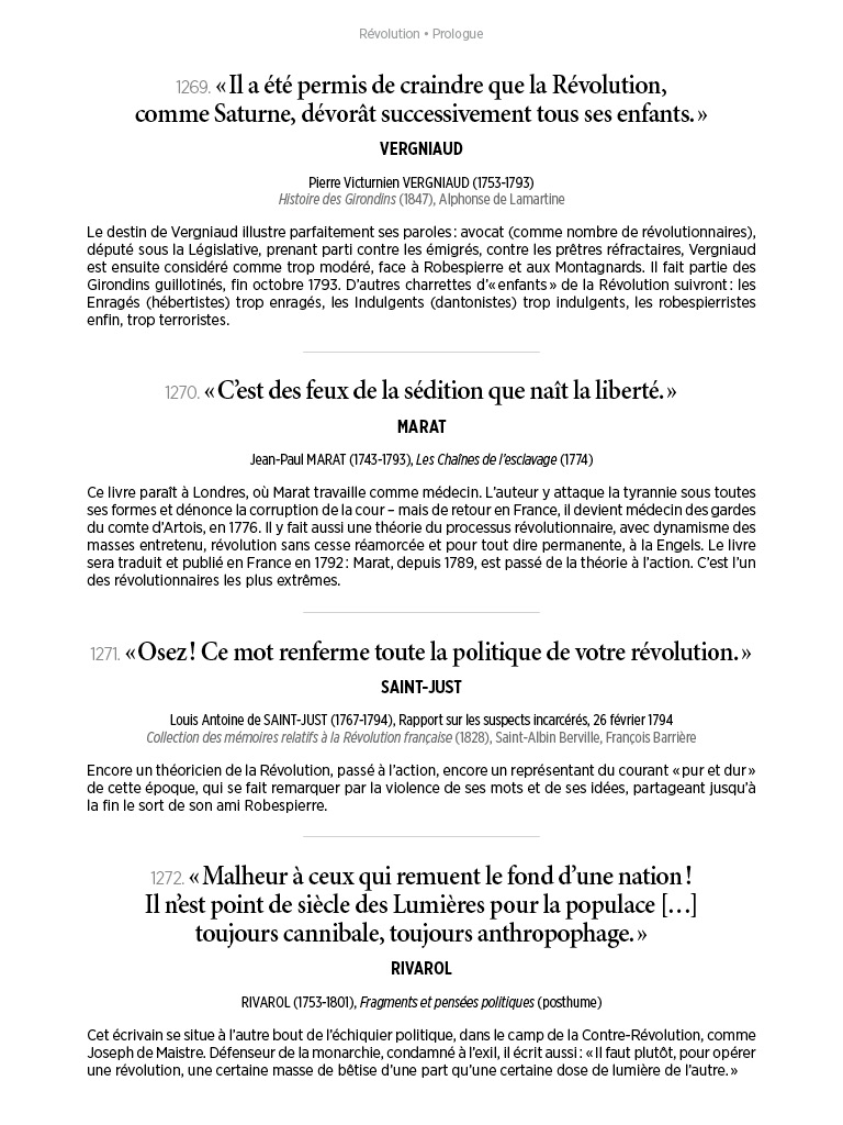 L'Histoire en citations - volume 5 - 6/20