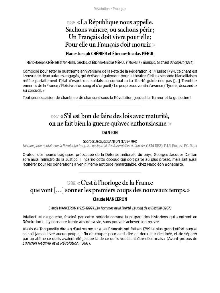 L'Histoire en citations - volume 5 - 11/20