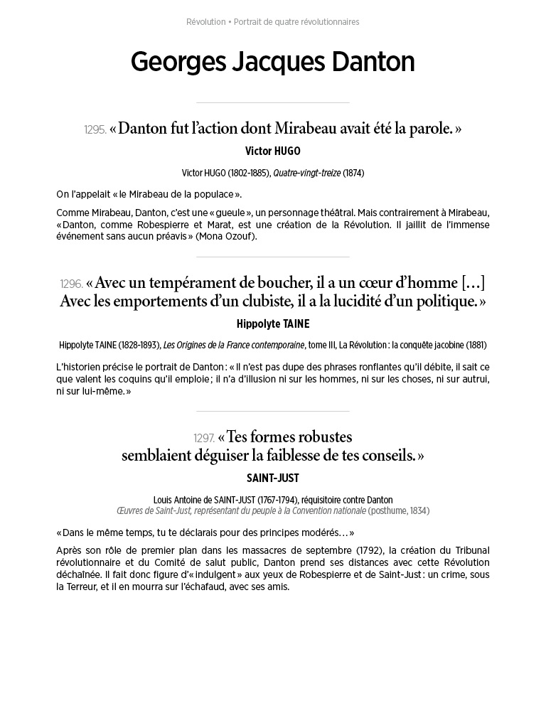 L'Histoire en citations - volume 5 - 15/20