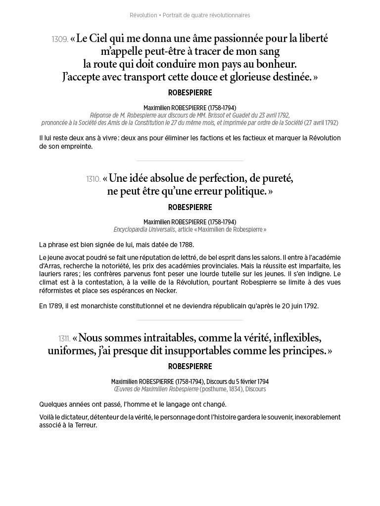 L'Histoire en citations - volume 5 - 20/20