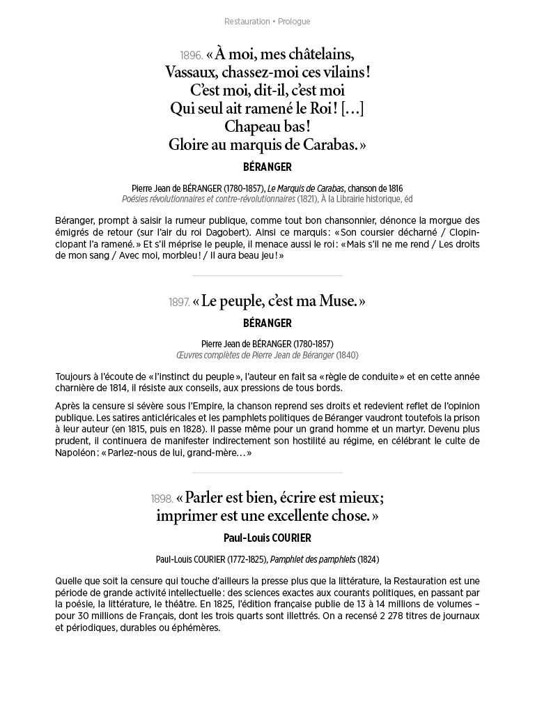 L'Histoire en citations - volume 7 - 7/20