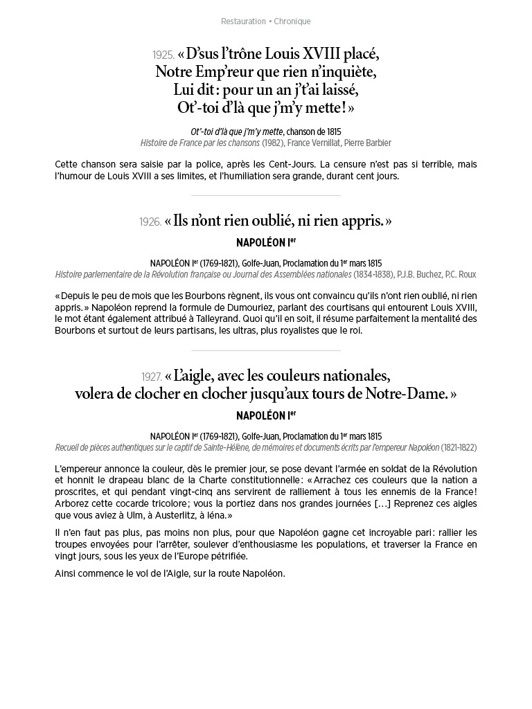 L'Histoire en citations - volume 7 - 19/20