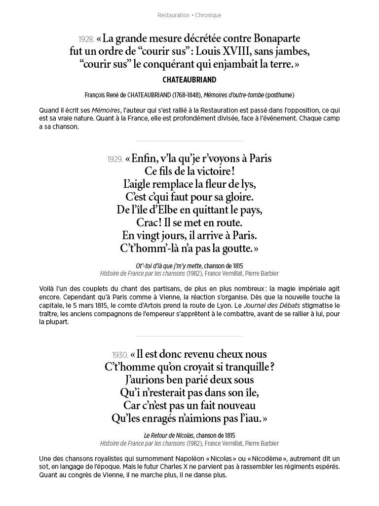 L'Histoire en citations - volume 7 - 20/20