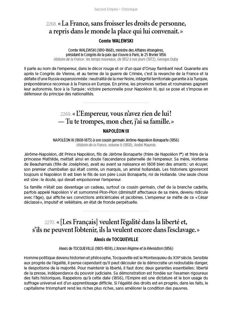 L'Histoire en citations - volume 8 - 19/20