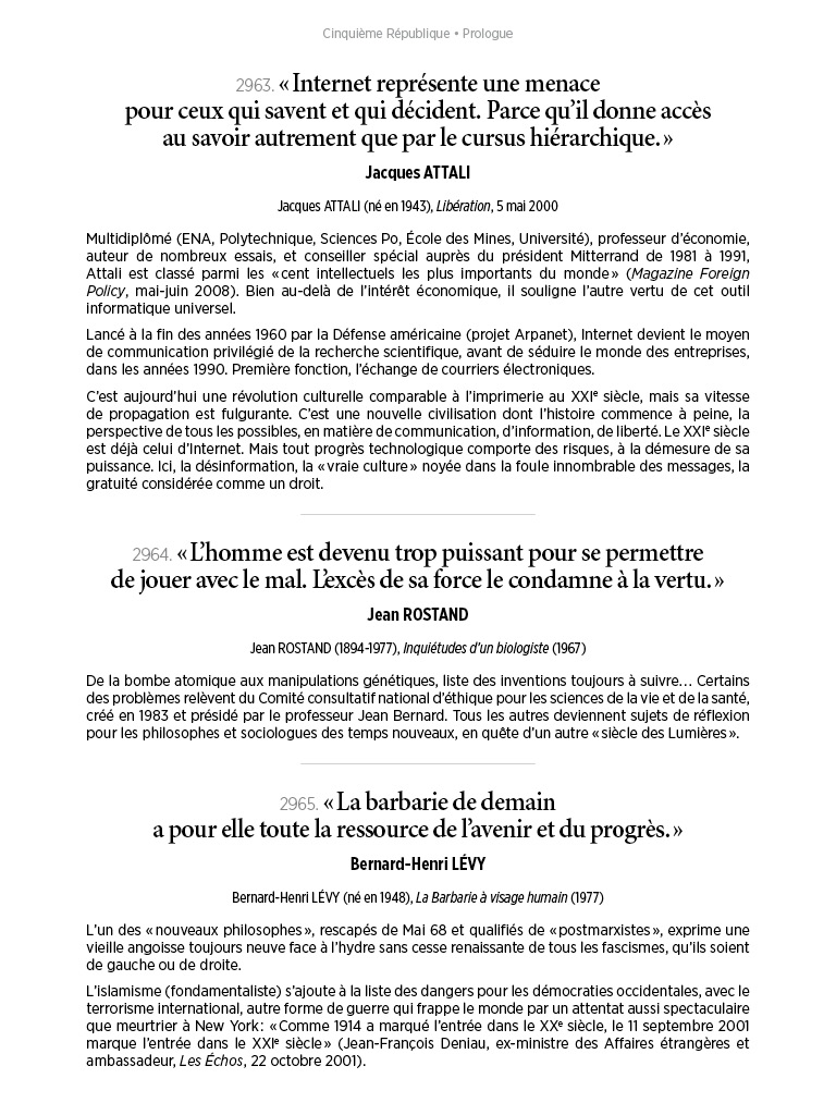 L'Histoire en citations - volume 10 - 17/20