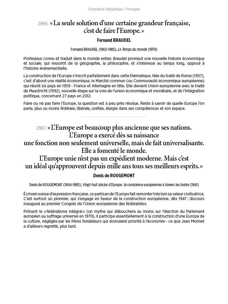 L'Histoire en citations - volume 10 - 18/20