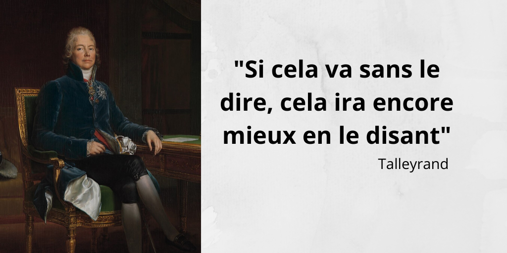 Coigny Monsieur De Talleyrand N Est Devenu Si Riche Que Pour Avoir Toujours Vendu Ceux Qui L Achetaient L Histoire En Citations