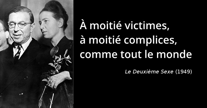 Beauvoir Sartre citation