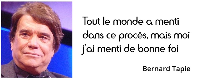 Bernard Tapie citation