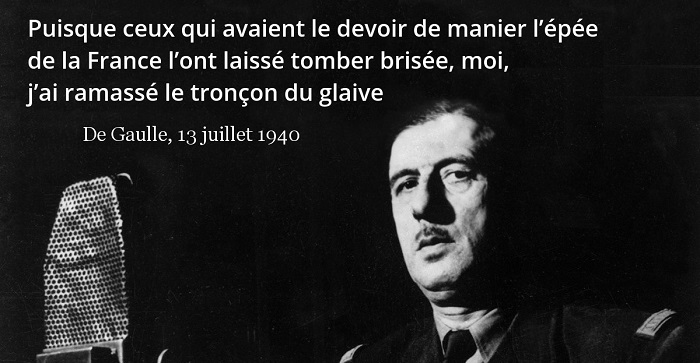 Charles de Gaulle citation