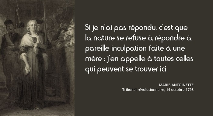 Marie-Antoinette citation