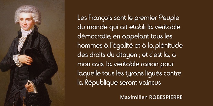 Robespierre citation