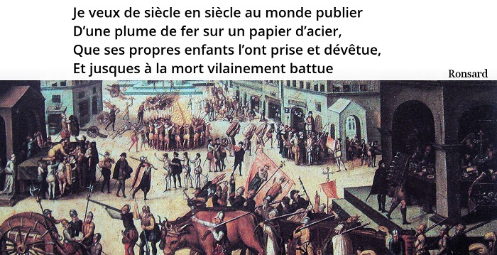  citation ronsard guerres religion