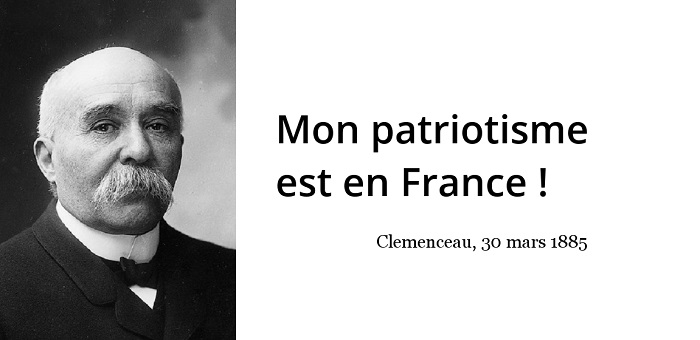 clemenceau citation colonialisme