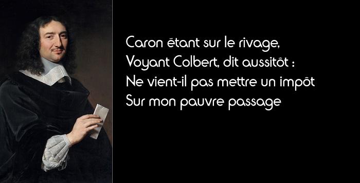 Chanson mort colbert