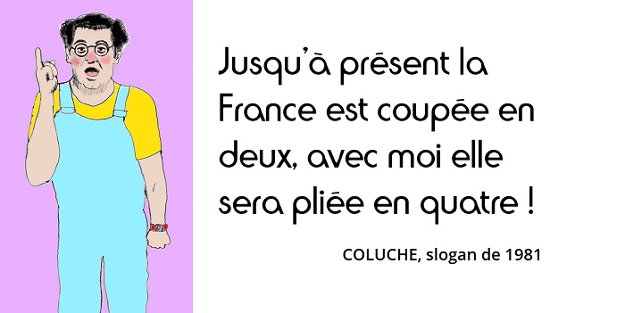 Coluche citation