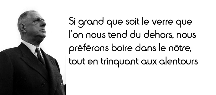 De Gaulle citation