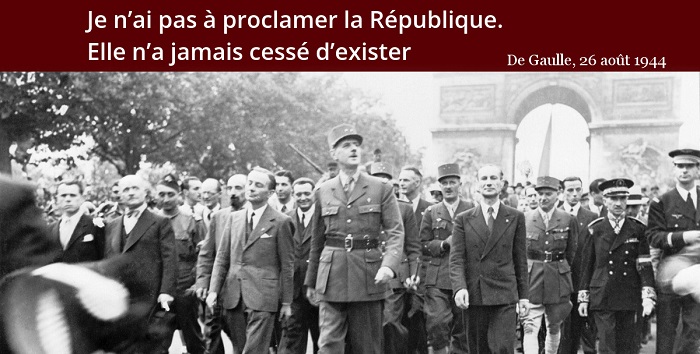 De Gaulle citation