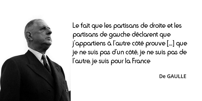 Charles de Gaulle citation