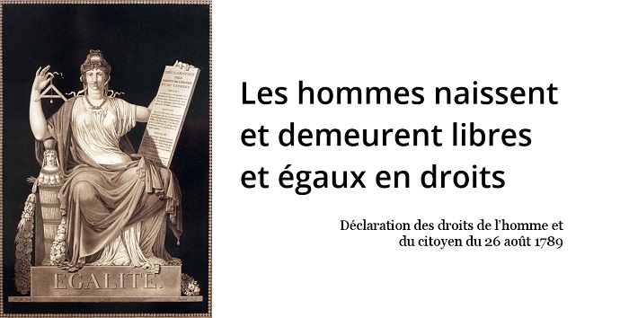 Déclaration droits de l'homme citation