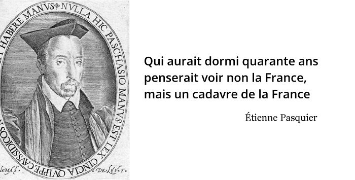 étienne pasquier citation france