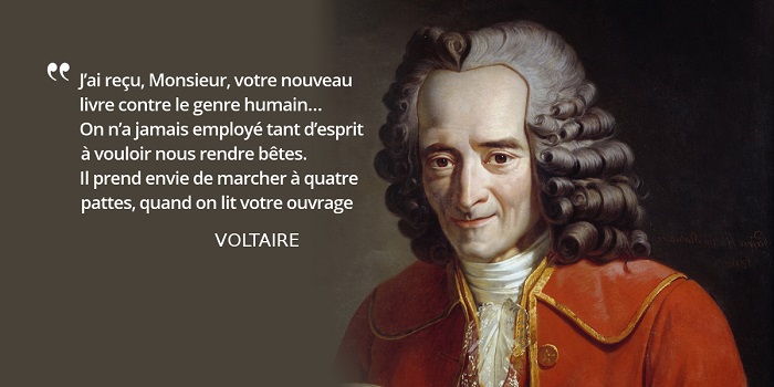 Voltaire et Rousseau