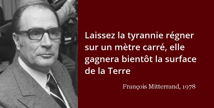 François Mitterrand citation