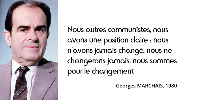 Georges Marchais citation
