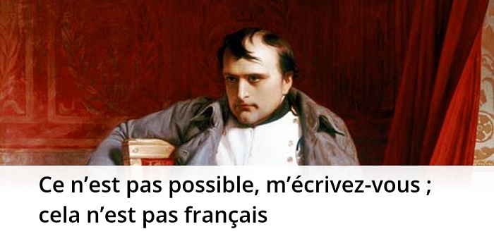 napoléon impossible pas français
