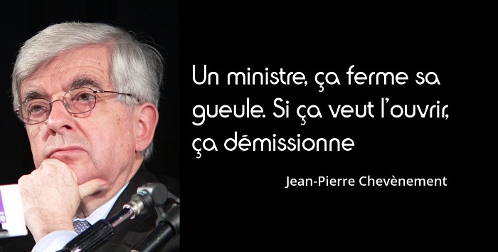Jean-Pierre Chevènement citation