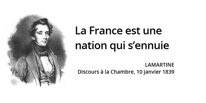 Lamartine ennui