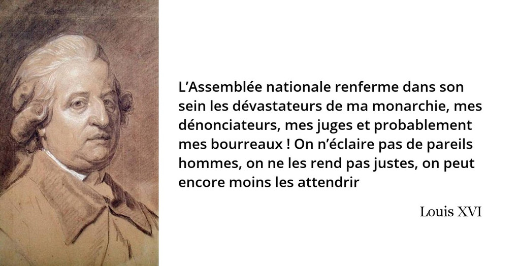 louis xvi citation procès