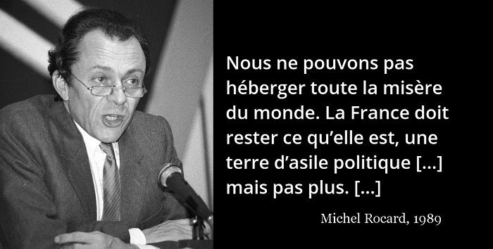 Michel Rocard citation immigration