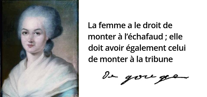 Olympe de Gouges citation