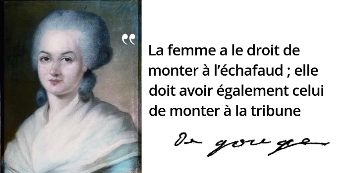 olympe de gouges femmes