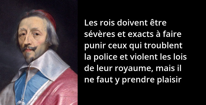 citation Richelieu rois
