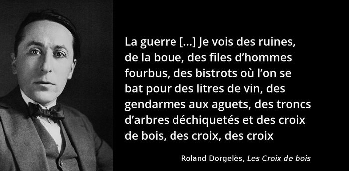 Roland Dorgelès citation