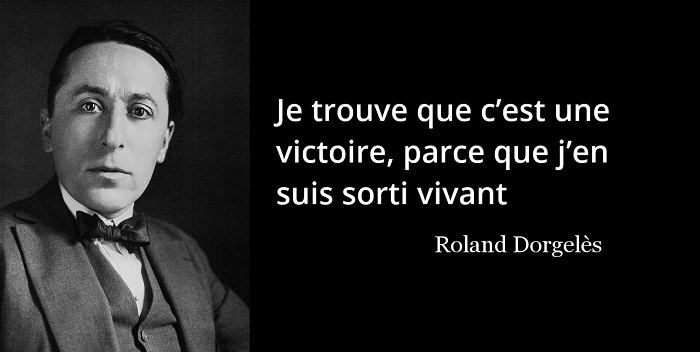 Roland Dorgelès citation